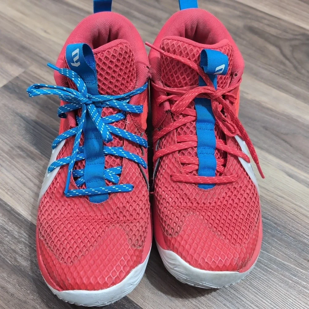Under Armour Embiid 1‎ HOVR Mens Orange Red/Gray Size 11.5 Shoes